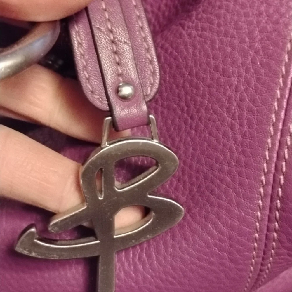 Ladies B. Makowsky Leather Crossbody Purse